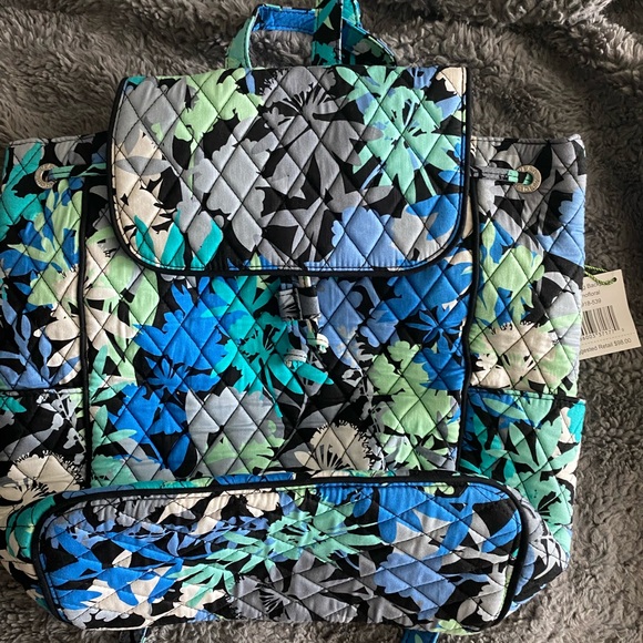 Vera Bradley Drawstring Backpack - Picture 1 of 3